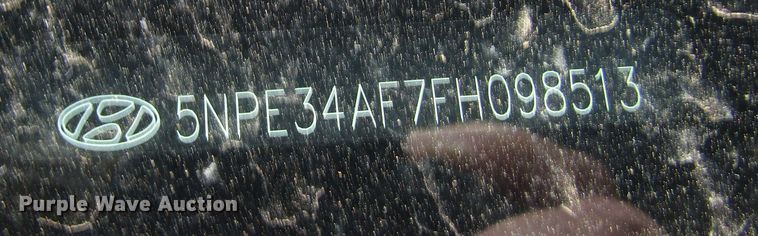 image for item EV9386 2015 Hyundai Sonata Sport