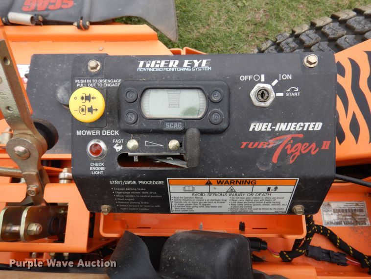 image for item HB9766 2019 Scag Turf Tiger II  lawn mower