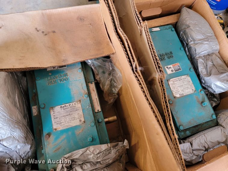 image for item HG9443 Link-Belt P.I.V.  variable speed drives