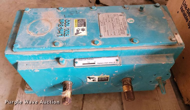 image for item HG9443 Link-Belt P.I.V.  variable speed drives