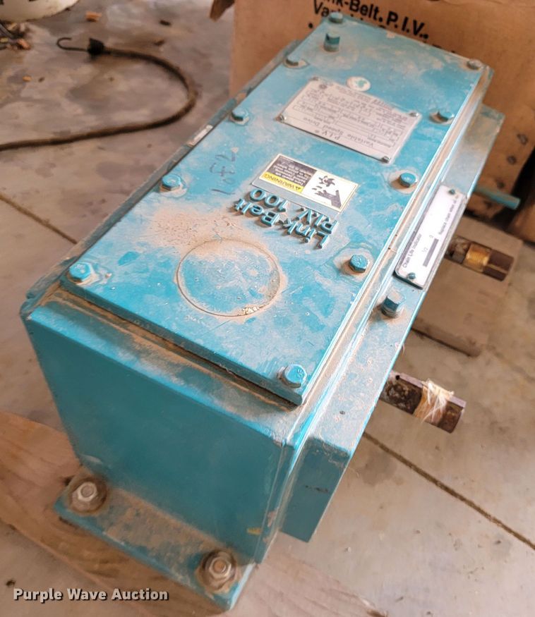 image for item HG9443 Link-Belt P.I.V.  variable speed drives