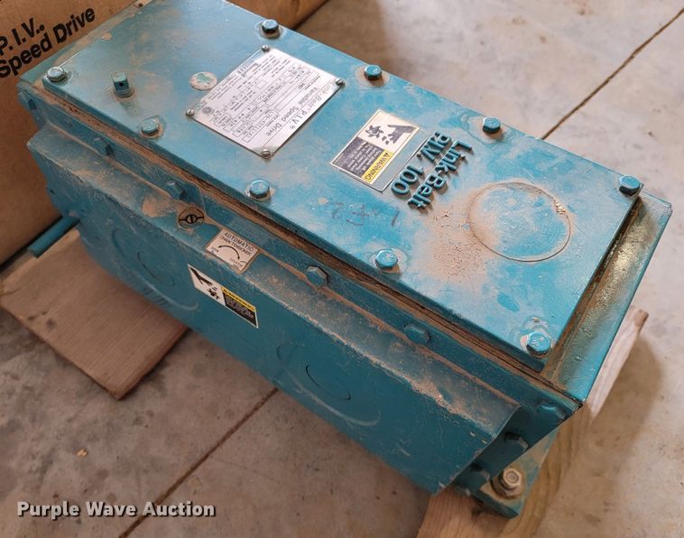 image for item HG9443 Link-Belt P.I.V.  variable speed drives