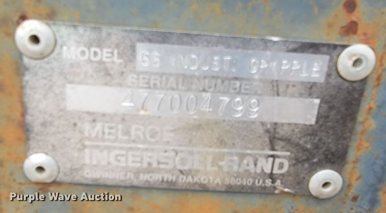 image for item HG9444 Ingersoll Rand  skid steer grapple bucket