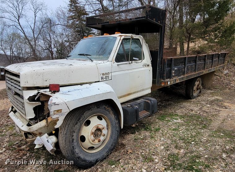 image for item HG9454 1987 Ford F600  dump truck