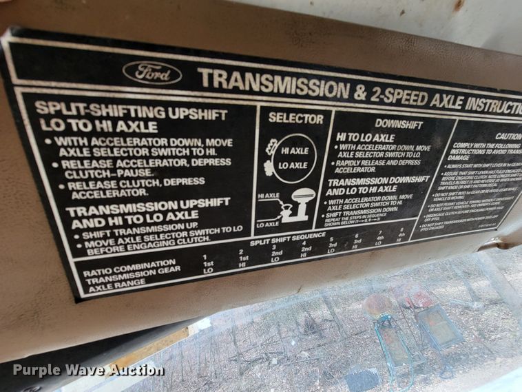 image for item HG9454 1987 Ford F600  dump truck