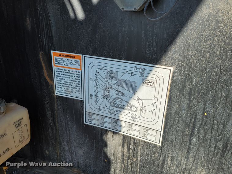 image for item HG9457 2003 Caterpillar 257  tracked skid steer loader