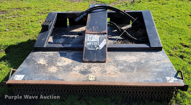 image for item HG9468 2011 Caterpillar BR172  skid steer rotary mower