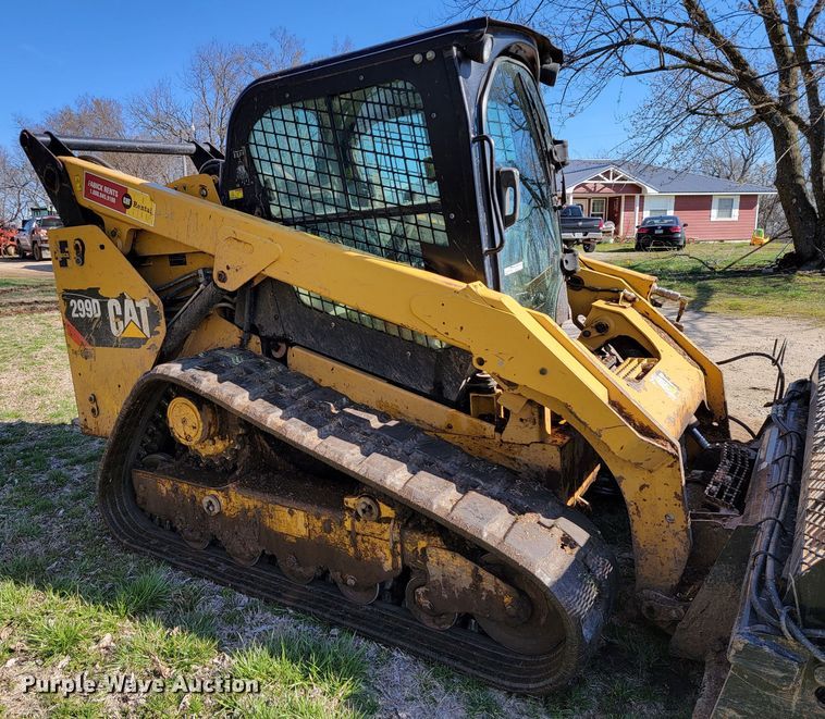 image for item HG9475 2014 Caterpillar 299D  tracked skid steer loader