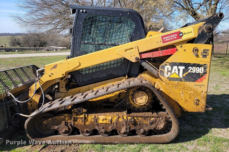 image for item HG9475 2014 Caterpillar 299D  tracked skid steer loader
