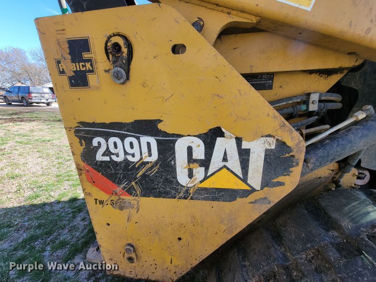 image for item HG9475 2014 Caterpillar 299D  tracked skid steer loader