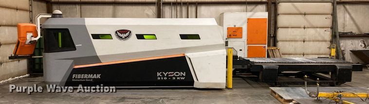 image for item HN9834 2016 RMT Kyson 510-2  fiber laser cutting system