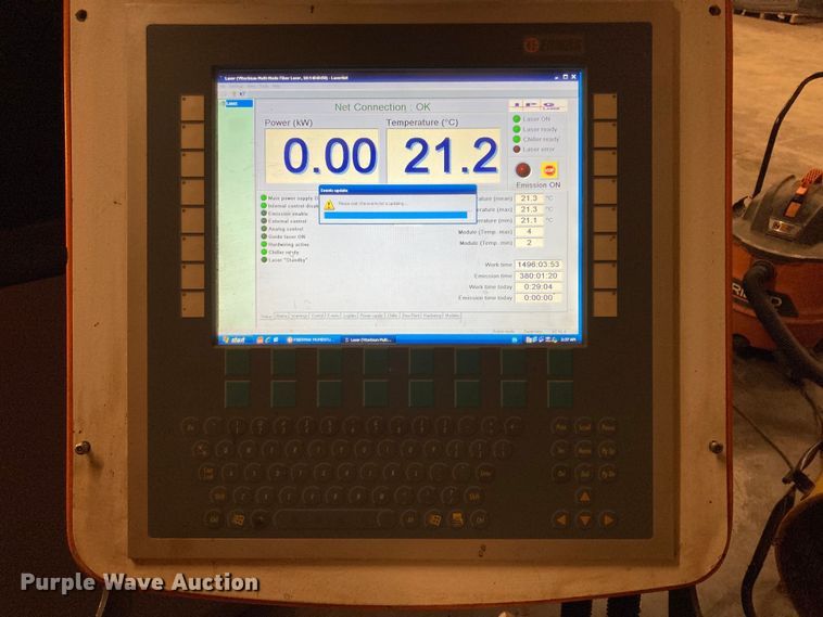 image for item HN9834 2016 RMT Kyson 510-2  fiber laser cutting system