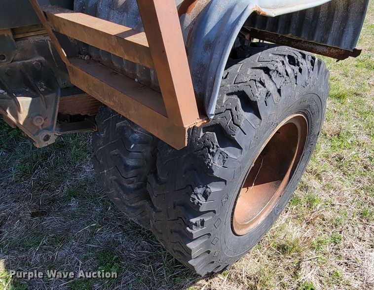 image for item HP9686 Shop built  end dump trailer