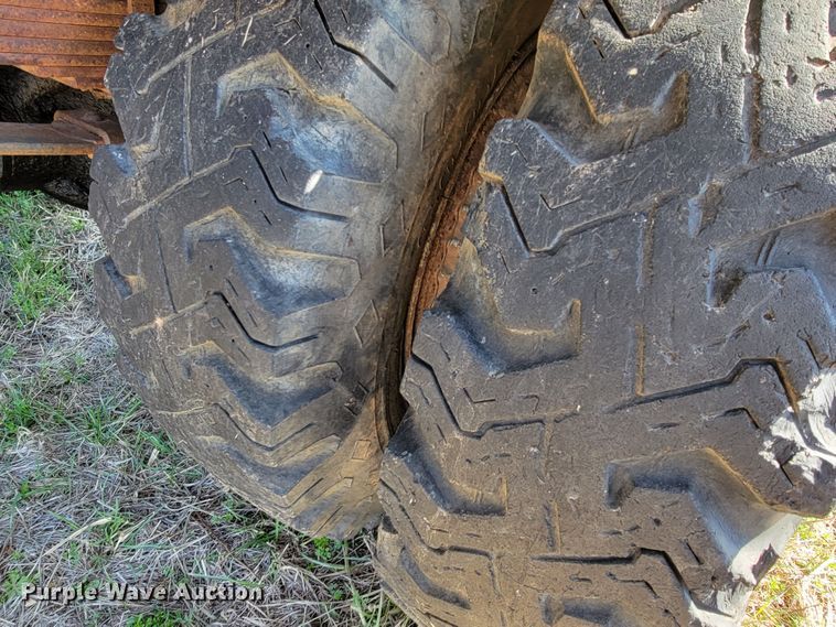 image for item HP9686 Shop built  end dump trailer