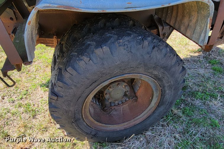 image for item HP9686 Shop built  end dump trailer