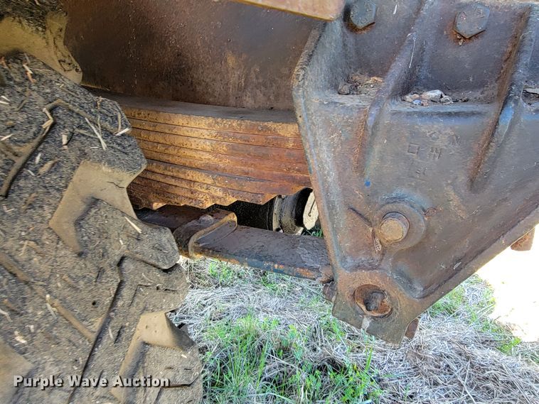 image for item HP9686 Shop built  end dump trailer