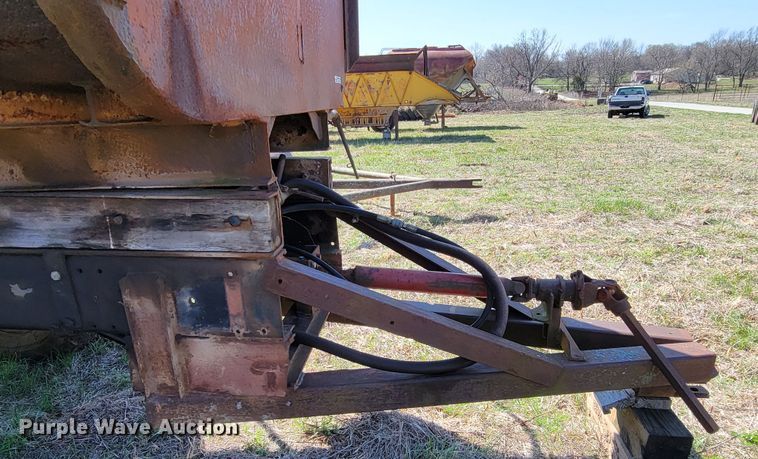 image for item HP9686 Shop built  end dump trailer