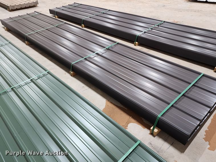 image for item KC9679 (100) sheets of Doerksen Metal Components metal siding/roofing