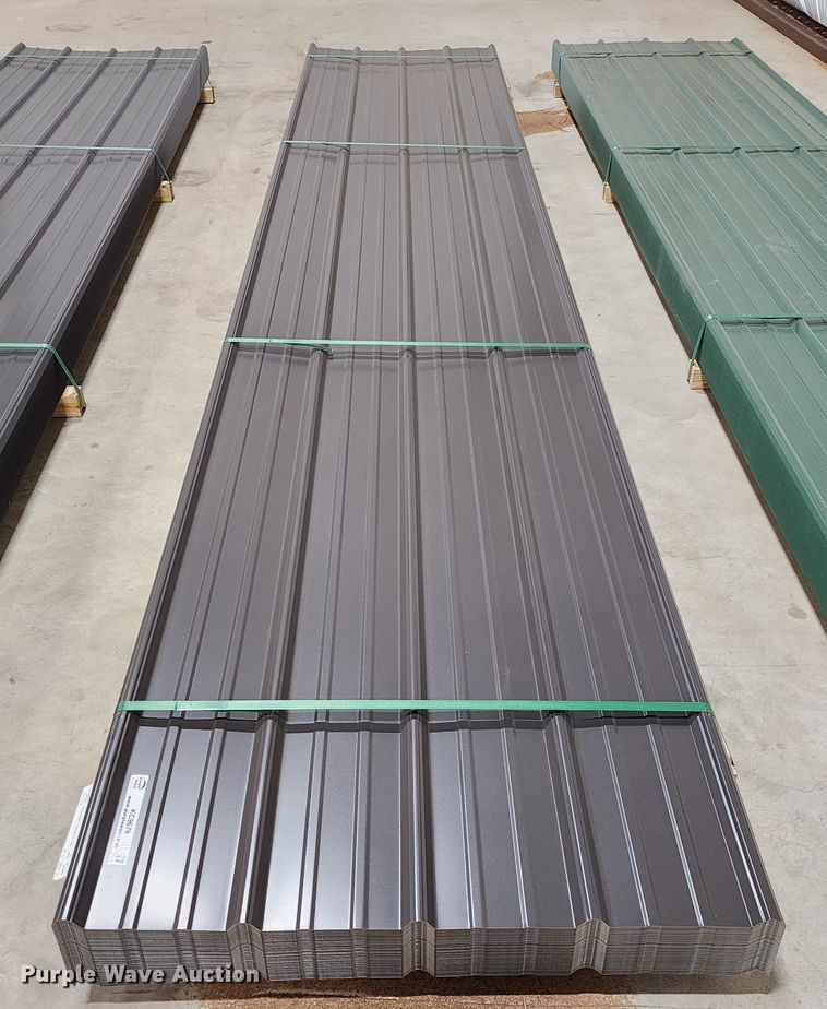 image for item KC9679 (100) sheets of Doerksen Metal Components metal siding/roofing