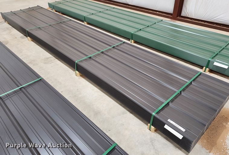 image for item KC9679 (100) sheets of Doerksen Metal Components metal siding/roofing