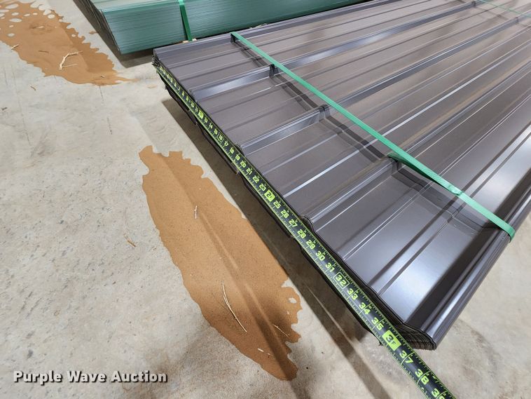 image for item KC9679 (100) sheets of Doerksen Metal Components metal siding/roofing