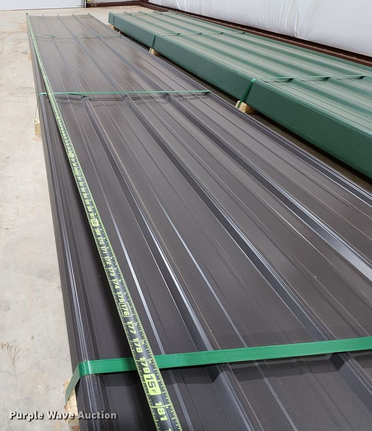 image for item KC9679 (100) sheets of Doerksen Metal Components metal siding/roofing