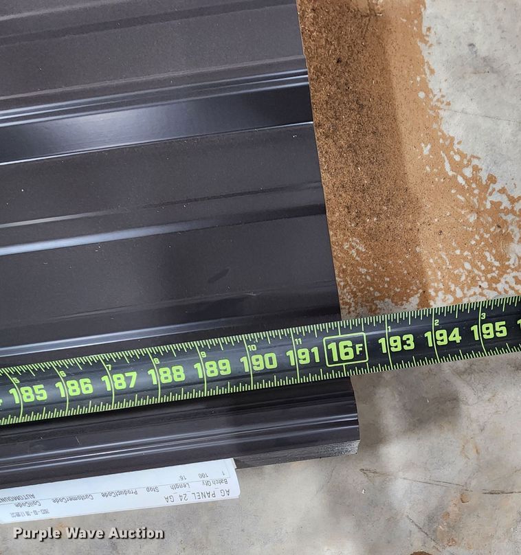 image for item KC9679 (100) sheets of Doerksen Metal Components metal siding/roofing