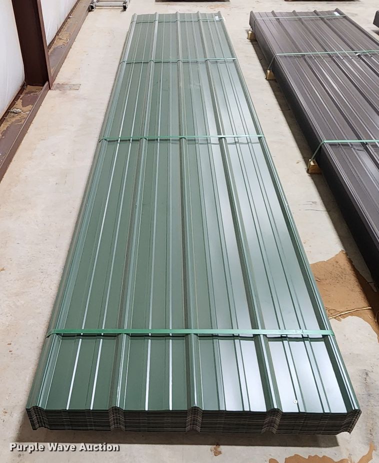 image for item KC9680 (170) sheets of Doerksen Metal Components metal siding/roofing