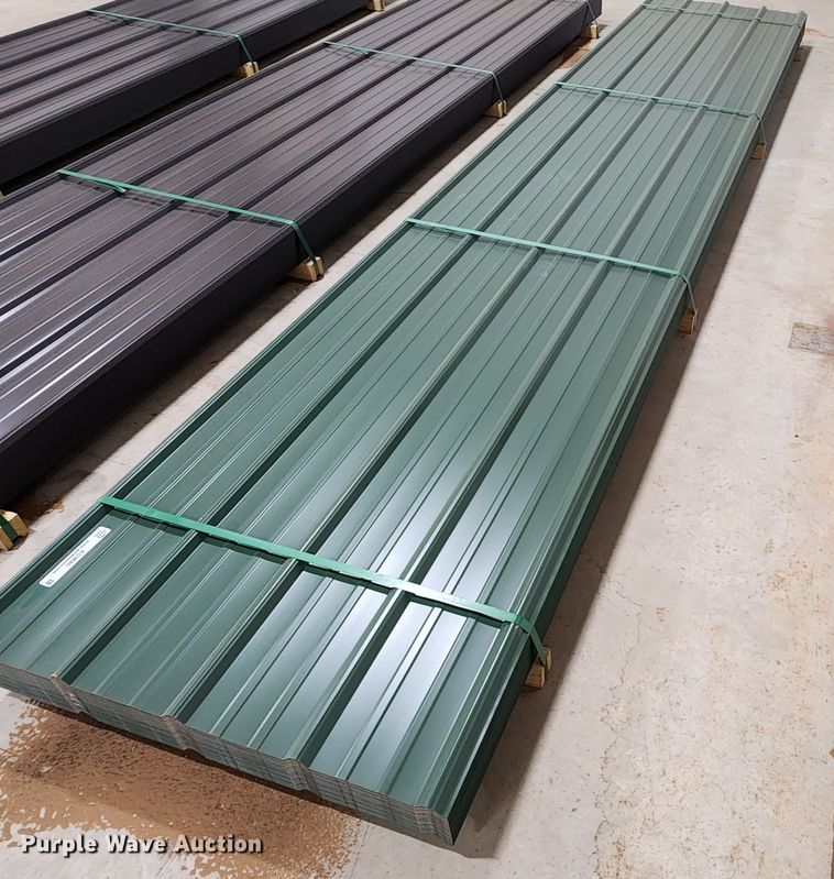image for item KC9680 (170) sheets of Doerksen Metal Components metal siding/roofing