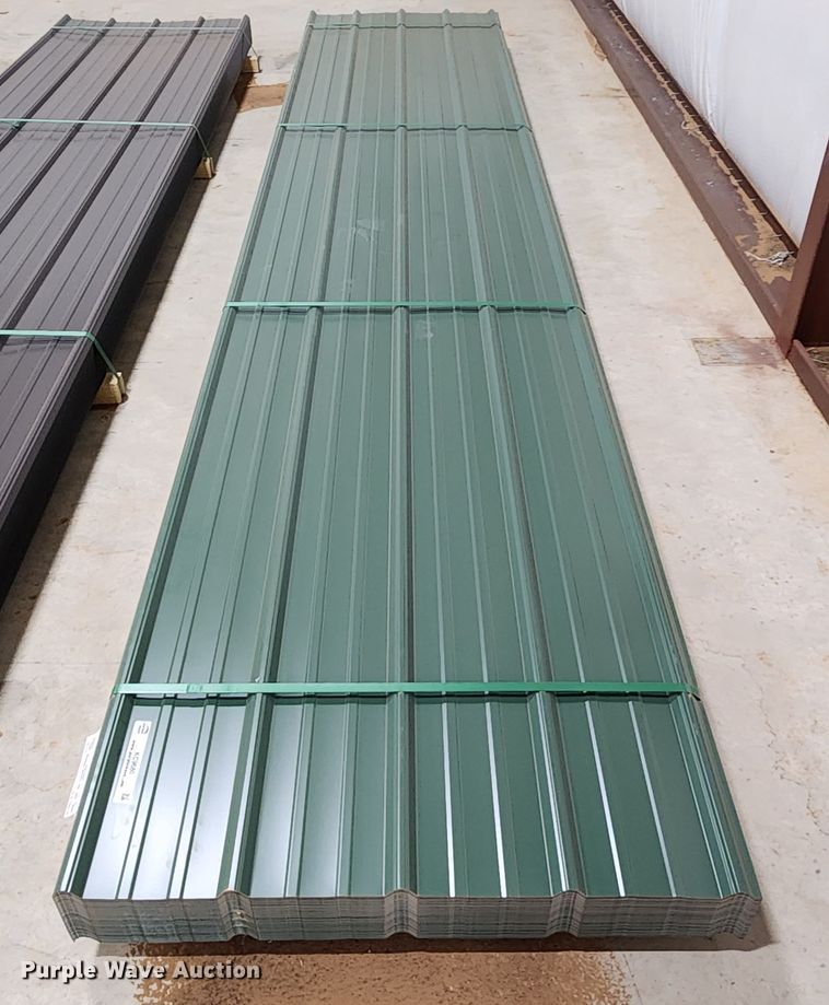 image for item KC9680 (170) sheets of Doerksen Metal Components metal siding/roofing