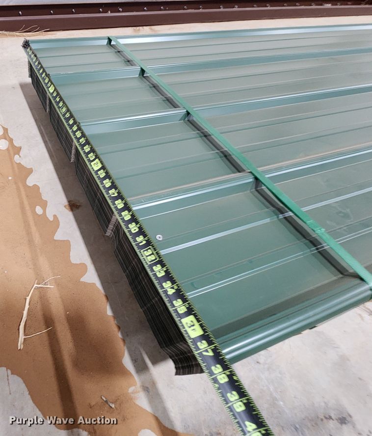 image for item KC9680 (170) sheets of Doerksen Metal Components metal siding/roofing