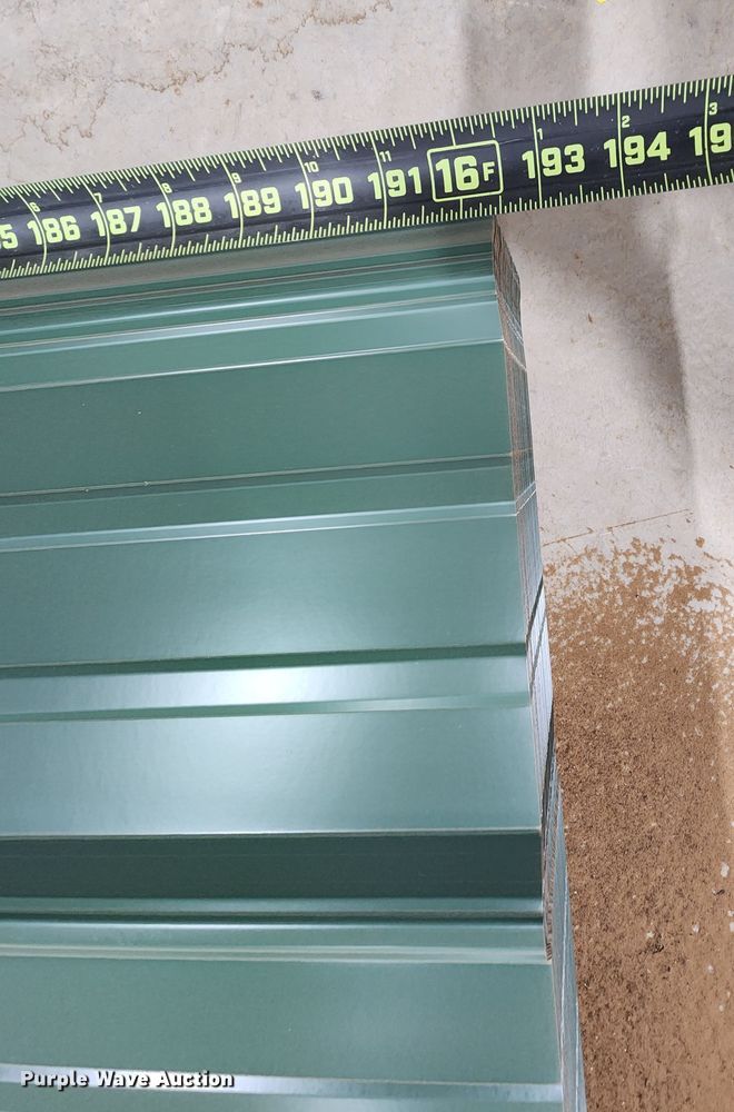image for item KC9680 (170) sheets of Doerksen Metal Components metal siding/roofing