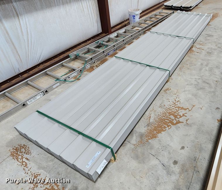 image for item KC9681 (118) sheets of Doerksen Metal Components metal siding/roofing