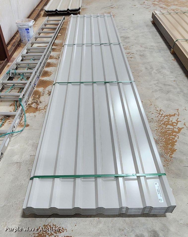 image for item KC9681 (118) sheets of Doerksen Metal Components metal siding/roofing