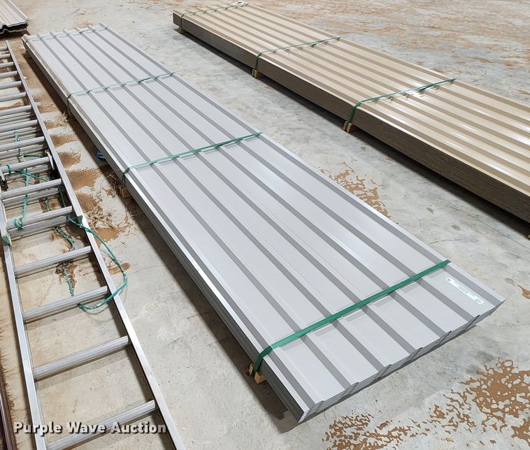 image for item KC9681 (118) sheets of Doerksen Metal Components metal siding/roofing