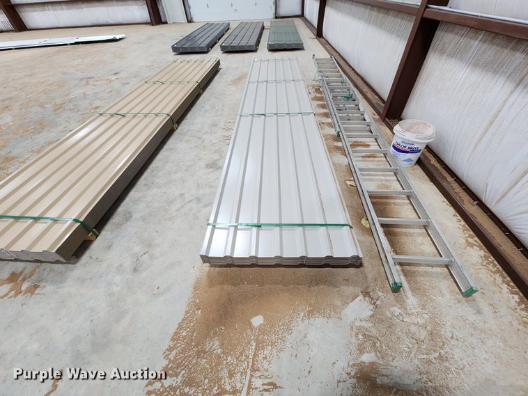 image for item KC9681 (118) sheets of Doerksen Metal Components metal siding/roofing