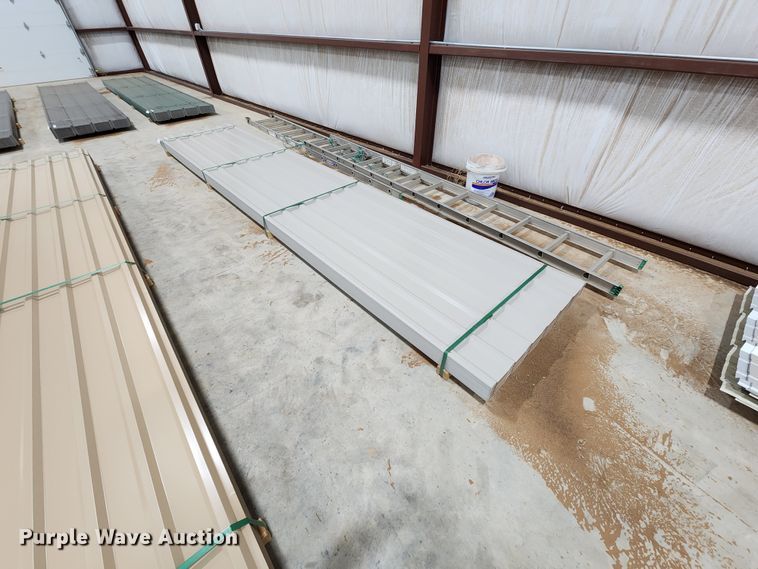 image for item KC9681 (118) sheets of Doerksen Metal Components metal siding/roofing