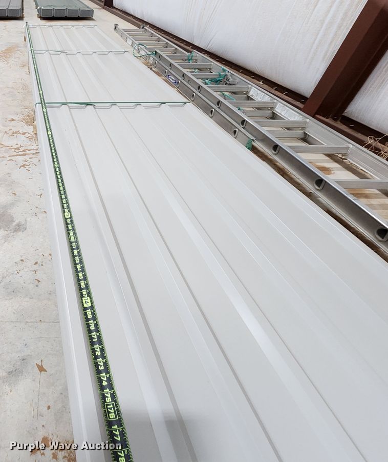image for item KC9681 (118) sheets of Doerksen Metal Components metal siding/roofing