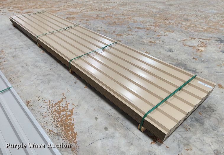 image for item KC9682 (170) sheets of Doerksen Metal Components metal siding/roofing