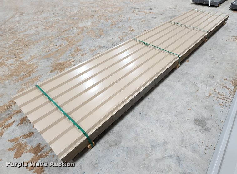 image for item KC9682 (170) sheets of Doerksen Metal Components metal siding/roofing