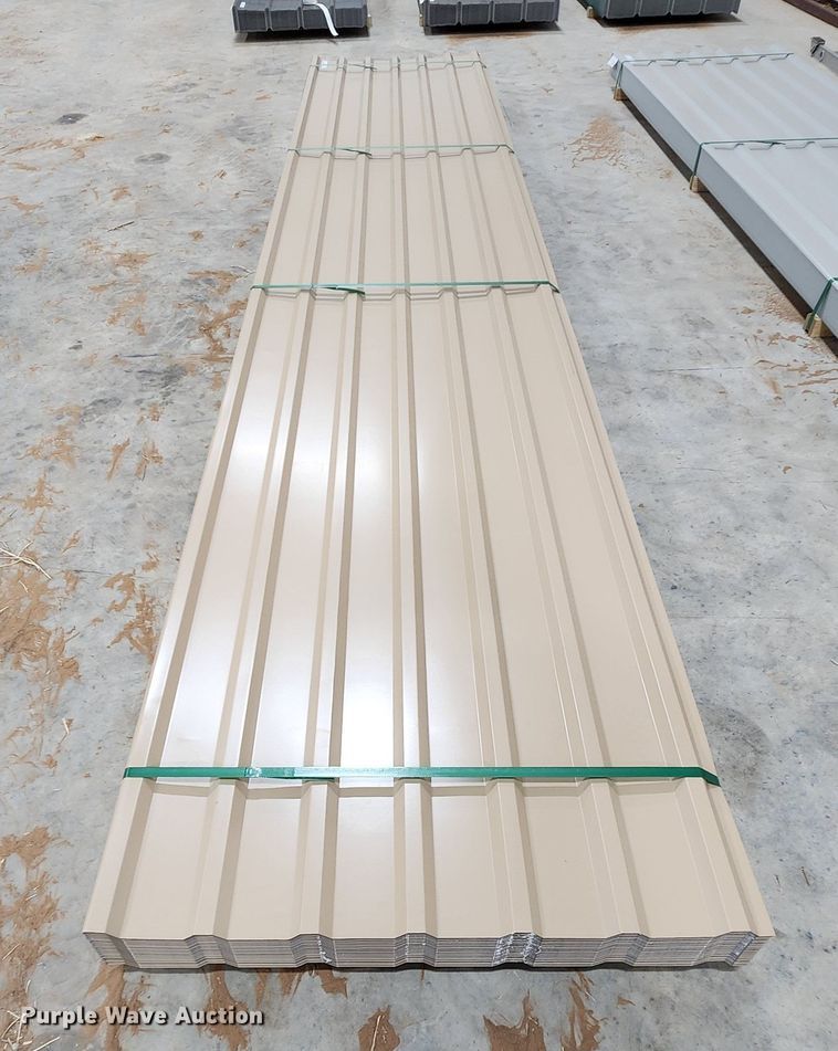 image for item KC9682 (170) sheets of Doerksen Metal Components metal siding/roofing