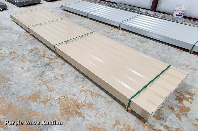 image for item KC9682 (170) sheets of Doerksen Metal Components metal siding/roofing