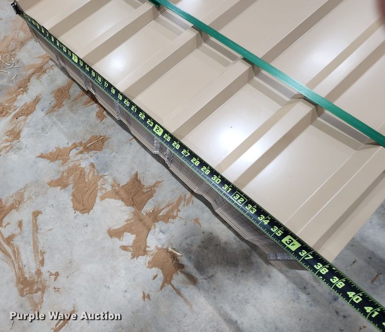 image for item KC9682 (170) sheets of Doerksen Metal Components metal siding/roofing