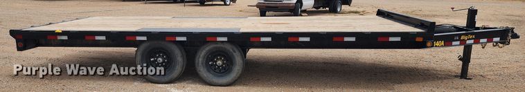 image for item KC9683 2021 Big Tex 14OA-20BK-8SIR  equipment trailer