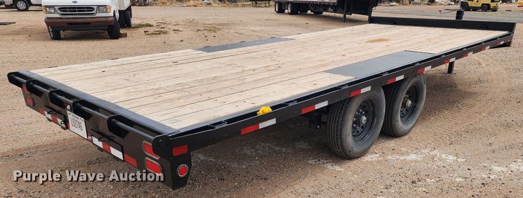 image for item KC9683 2021 Big Tex 14OA-20BK-8SIR  equipment trailer