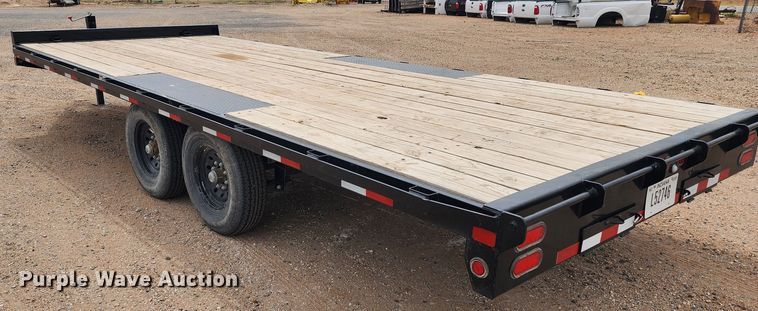 image for item KC9683 2021 Big Tex 14OA-20BK-8SIR  equipment trailer