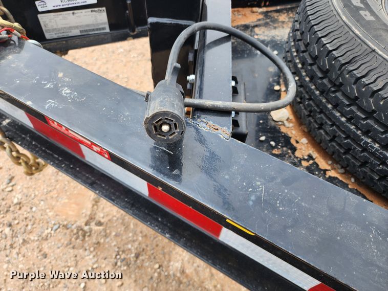 image for item KC9683 2021 Big Tex 14OA-20BK-8SIR  equipment trailer