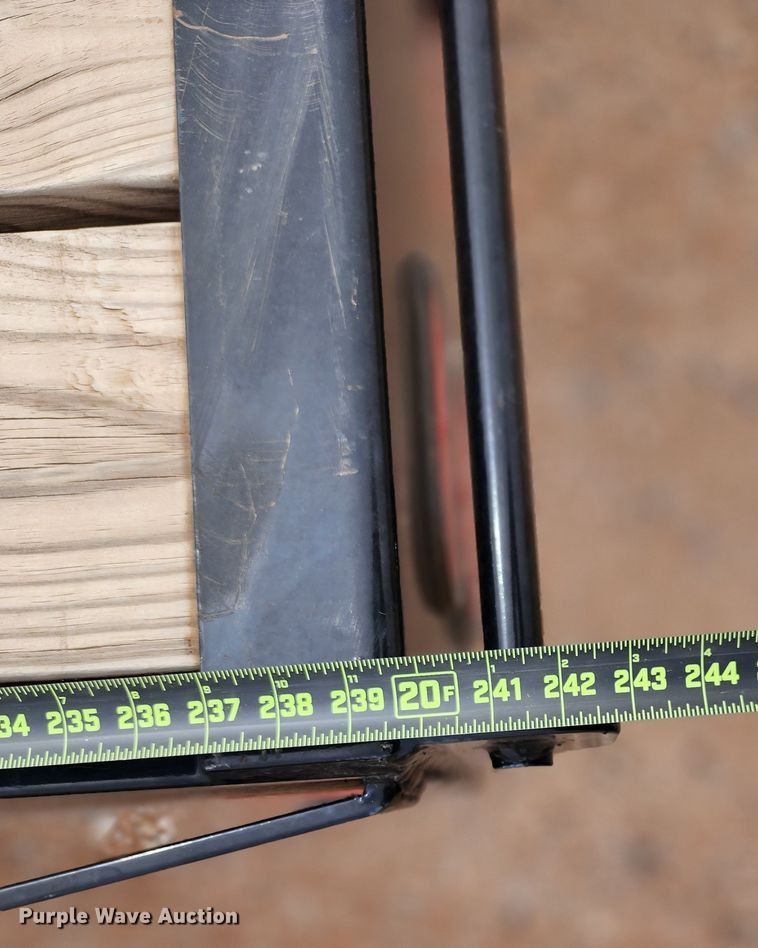 image for item KC9683 2021 Big Tex 14OA-20BK-8SIR  equipment trailer