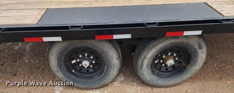 image for item KC9683 2021 Big Tex 14OA-20BK-8SIR  equipment trailer