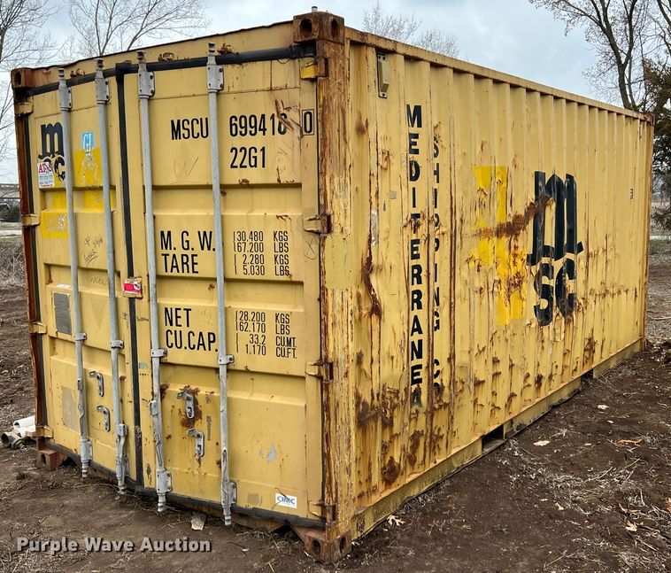 image for item KR9416 CIMC  shipping container
